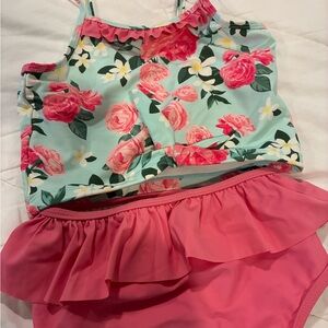 Ruffle Butts Multicolor Swimsuit